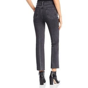 Rag & Bone Womens Dylan Flare Jeans Denim Crop